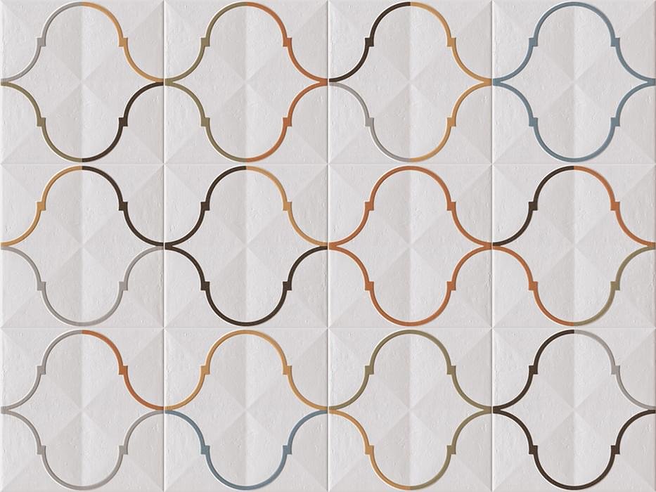 Vives Etnia Oromo Multicolor 20x20