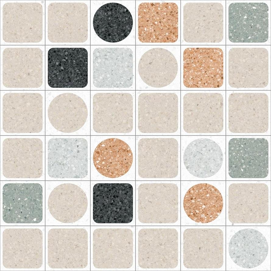 Vives Niza Loano-R Multicolor 20x20