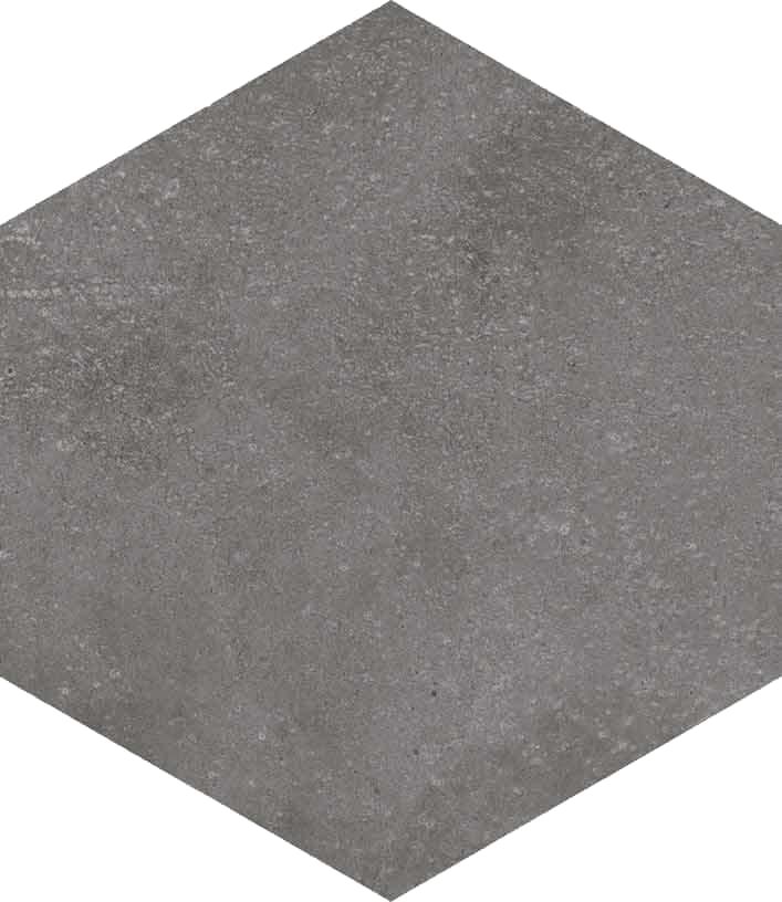 Vives Rift Hexagono Grafito 23.3x26.6