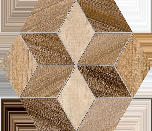 Vives Seine Hexagono Freret Multicolor 23.3x26.6 Vives Seine Hexagono Freret Multicolor 23.3x26.6