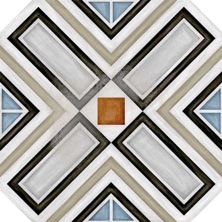 Vives Vodevil Octogono Ritter Multicolor 20x20