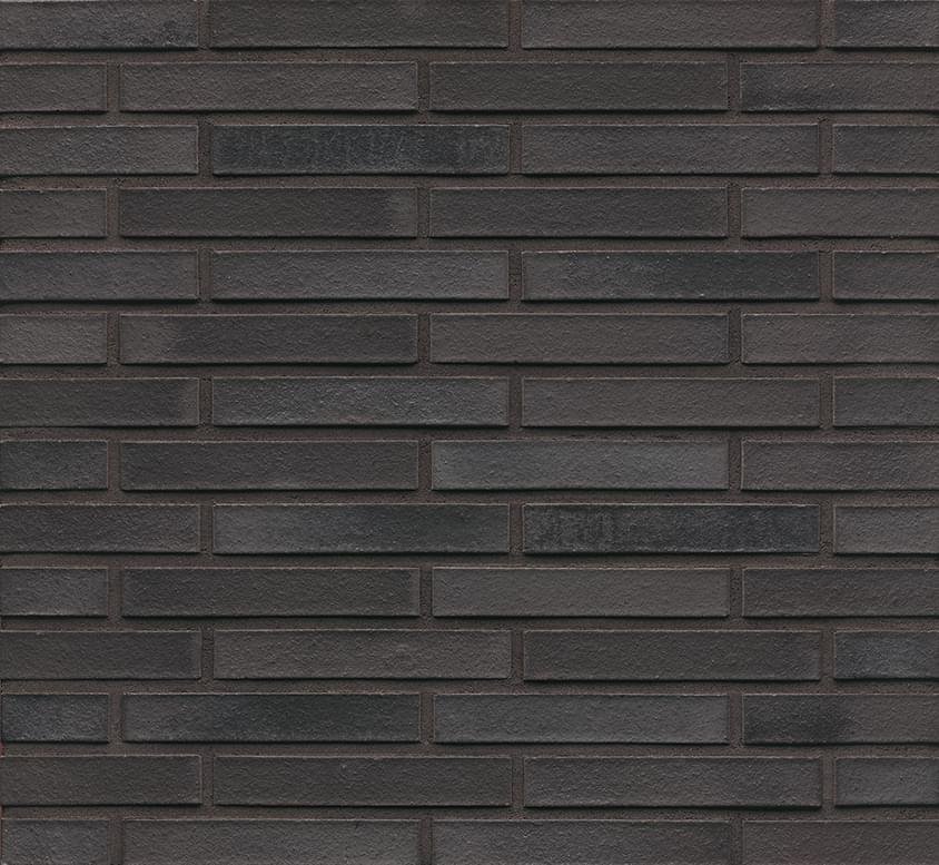 Westerwalder Klinker Klinker Brick Schwarz-Bunt Edelglanz Hf 4x24