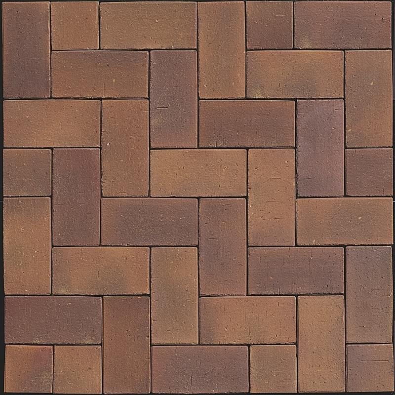 Westerwalder Klinker Klinker Paving Stones Herbstlaub 52 10x20