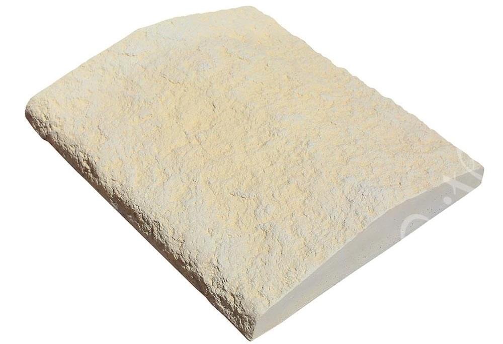 White Hills Декоративные Элементы Накрывная Плита Двухскатная 755-10 Бежевый 38x50