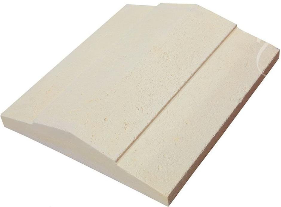 White Hills Декоративные Элементы Накрывная Плита Тиволи Двухскатная 906-10 Бежевый 46x50