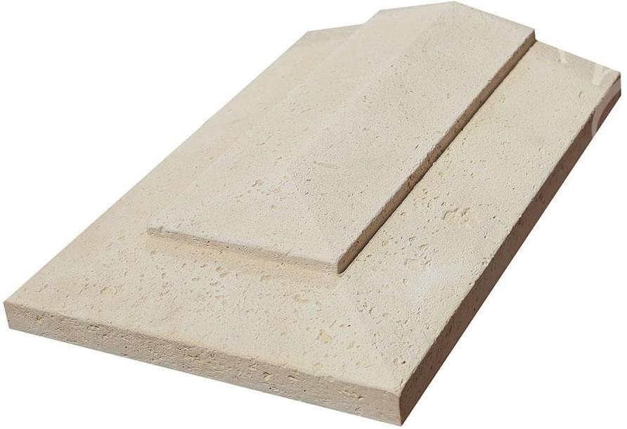 White Hills Декоративные Элементы Накрывная Плита Тиволи Трехскатная 918-10 Бежевый 46x50 White Hills Декоративные Элементы Накрывная Плита Тиволи Трехскатная 918-10 Бежевый 46x50