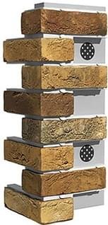 White Hills Термопанели Лондон Брик Ппс100 Угол 65.2x35 T300-40 65.2x37