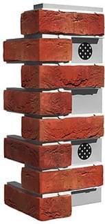 White Hills Термопанели Лондон Брик Ппс60 Угол 65.2x35 T301-70 65.2x37