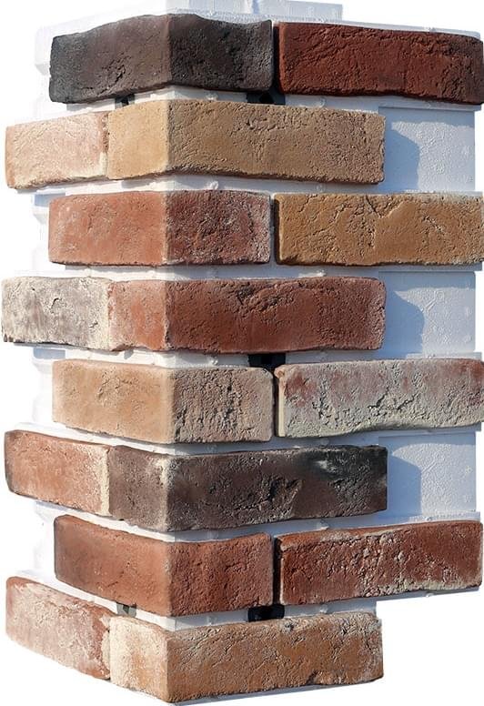 White Hills Термопанели Лондон Брик Сити Брик Терамо Брик Ii Ппс80 Угол 65.2x35 T303-90 65.2x37