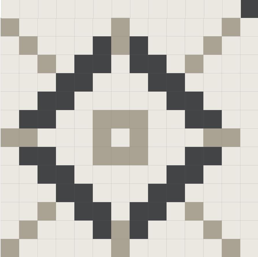 Winckelmans Complex Mosaics Matte 01 5X5 5Mm 100x100