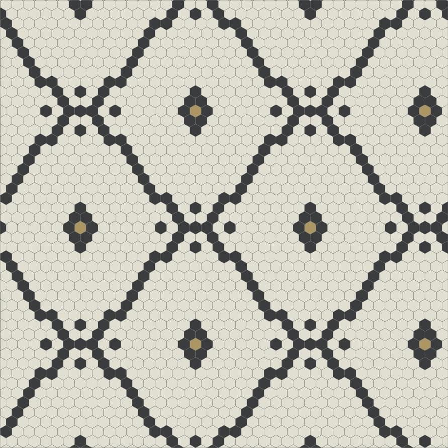 Winckelmans Complex Mosaics Special Design Diamond 001 Hex-2.5 3.8Mm 100x100