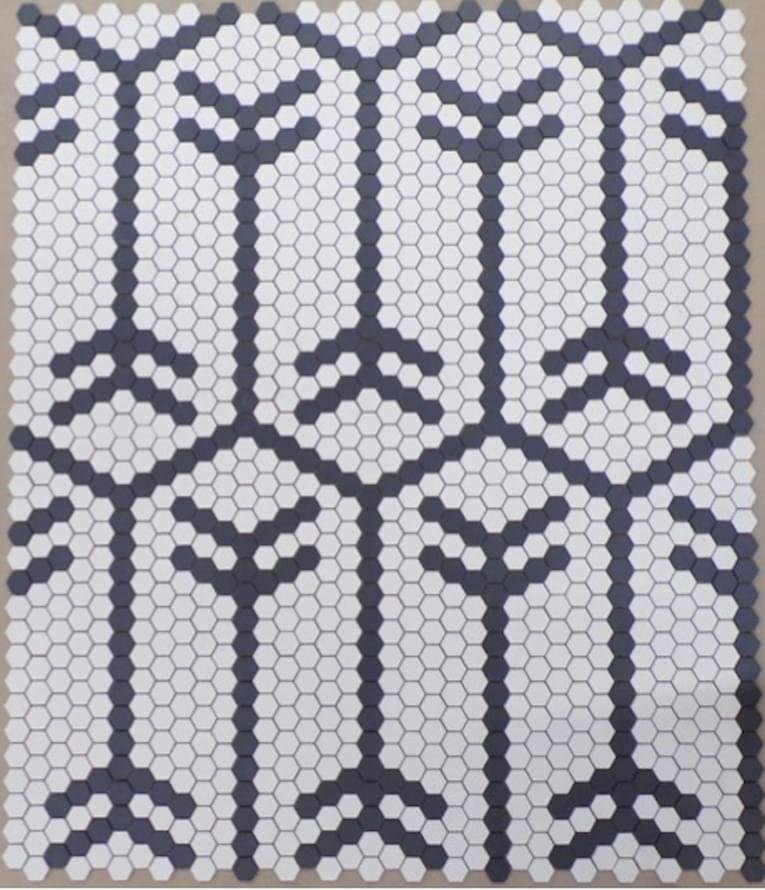 Winckelmans Complex Mosaics Special Design Ele 001 Hex-2.5 9Mm 100x100