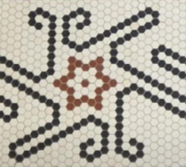 Winckelmans Complex Mosaics Special Design Groningen 001 Hex-2.5 3.8Mm 100x100