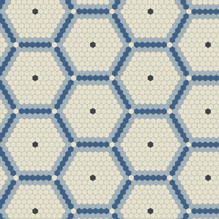 Winckelmans Complex Mosaics Special Design Net H01 Hex-2.5 3.8Mm 100x100