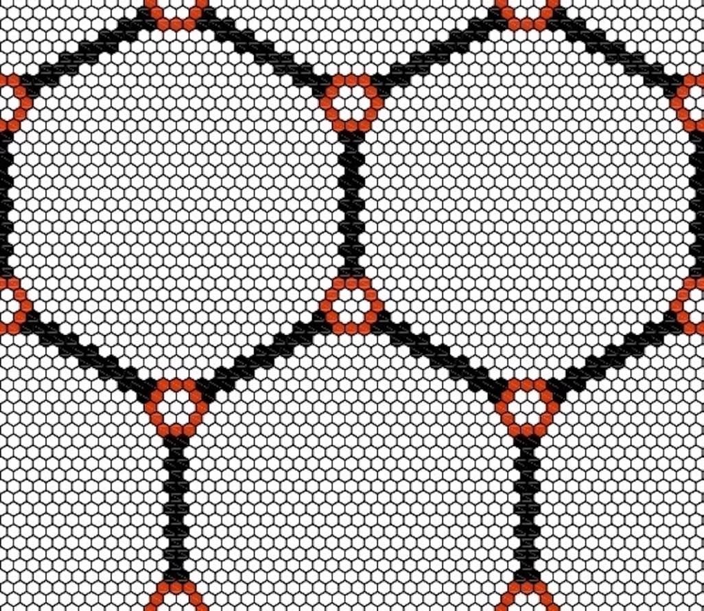Winckelmans Complex Mosaics Special Design Net Q01 Hex-2.5 9Mm 100x100