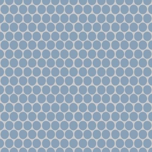 Winckelmans Rounds Mosaics Rounds D18 Blue Beu 28x30