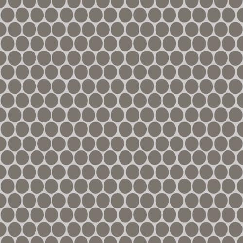Winckelmans Rounds Mosaics Rounds D18 Charcoal Ant 28x30