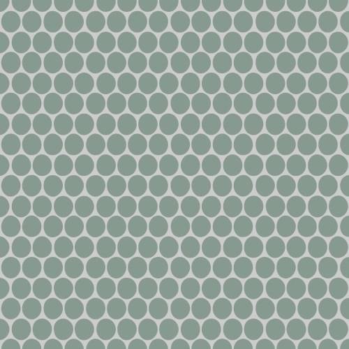 Winckelmans Rounds Mosaics Rounds D18 Green Veu 28x30