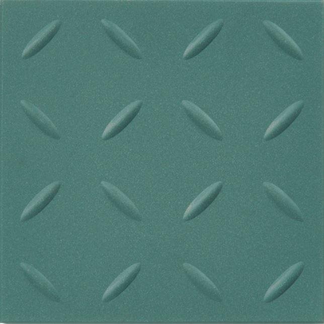 Winckelmans Simple Colors Anitslip Cx.10 Relief R10 Dark Green Vef 10x10