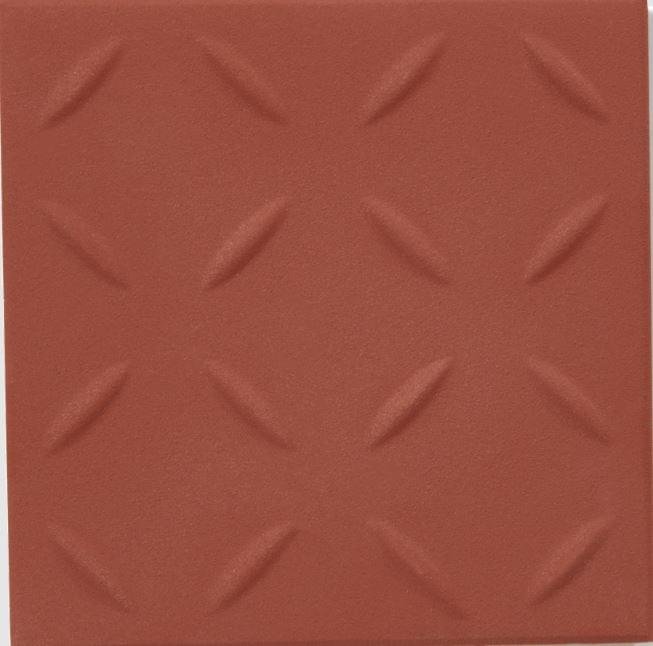 Winckelmans Simple Colors Anitslip Cx.10 Relief R10 Red Rou 10x10