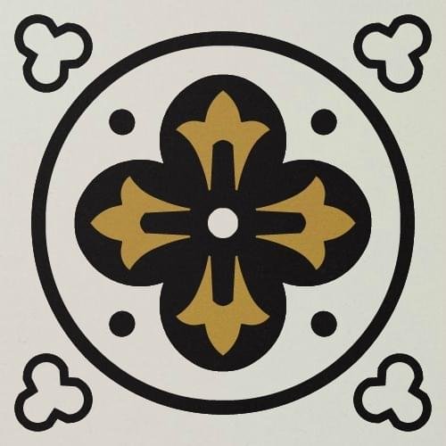 Winckelmans Simple Colors Decors Encaustic Enc03 Remi 02 10x10