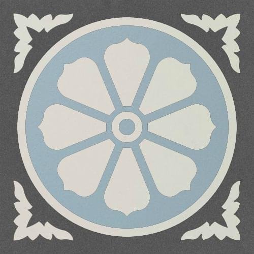 Winckelmans Simple Colors Decors Encaustic Enc04 Caen 03 10x10