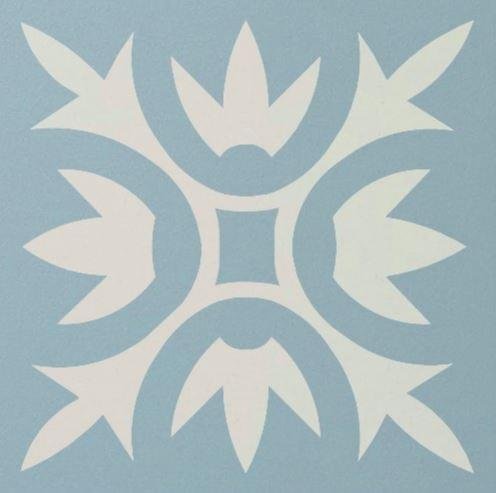 Winckelmans Simple Colors Decors Encaustic Enc06 Roy 03 5x5