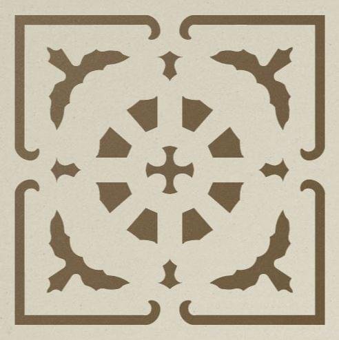Winckelmans Simple Colors Decors Encaustic Enc14 Flow 01 7x7