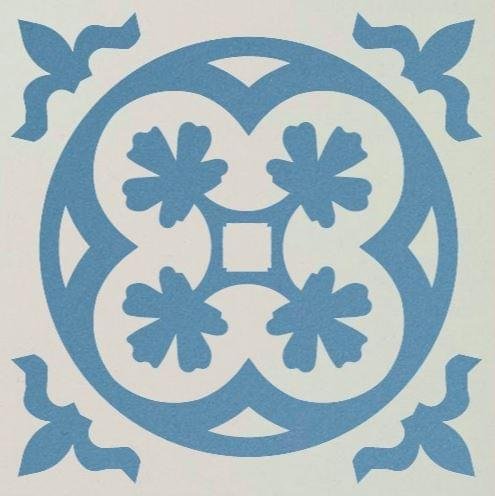 Winckelmans Simple Colors Decors Encaustic Enc15 Lui 01 7x7