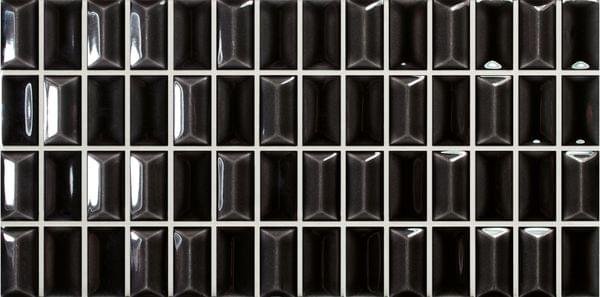 Wow 3D Bars Diamond Onix Gloss 12.5x25