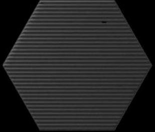 Wow Subway Lab Mini Hexa Canale Graphite Matt 15x17.3