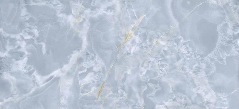 Zodiac Ceramica Porcelain Onyx Blue Pulido 120x260