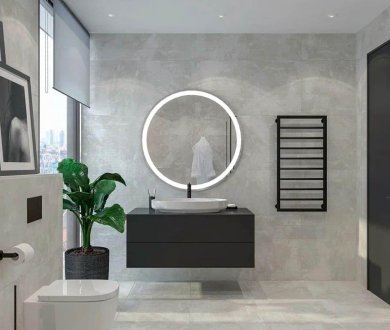 Плитка AGL Tiles коллекция Metal Cemento