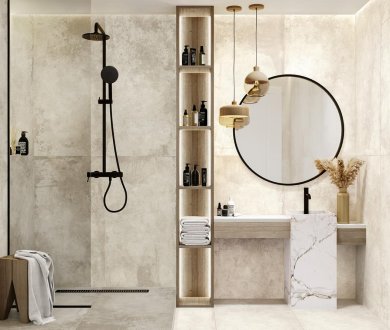 Плитка Alma Ceramica коллекция Cemento