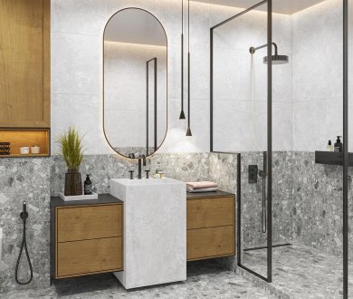 Плитка Alma Ceramica коллекция Steel Rock