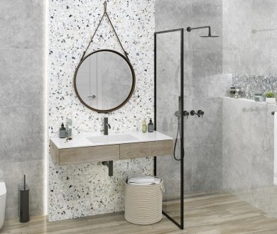 Плитка Alma Ceramica коллекция Terrazzo