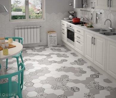 Плитка Equipe коллекция Hexatile