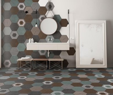 Плитка ITT коллекция Hexa