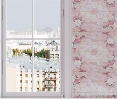 Плитка М Квадрат коллекция Pink