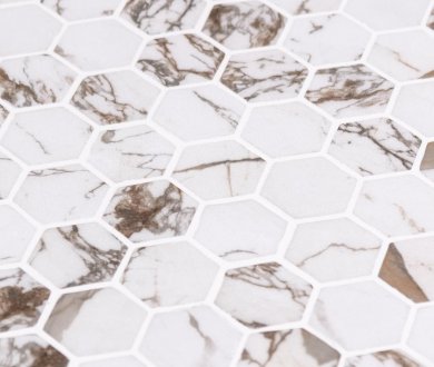 Плитка Onix Mosaico коллекция Hex Marmoreal