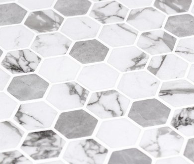 Плитка Onix Mosaico коллекция Hex Marmoreal