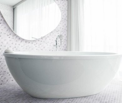 Плитка Onix Mosaico коллекция Hex Stoneglass