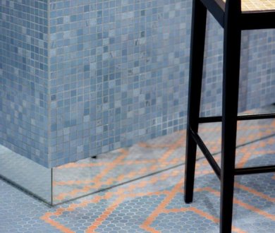 Плитка Onix Mosaico коллекция Hex Stoneglass