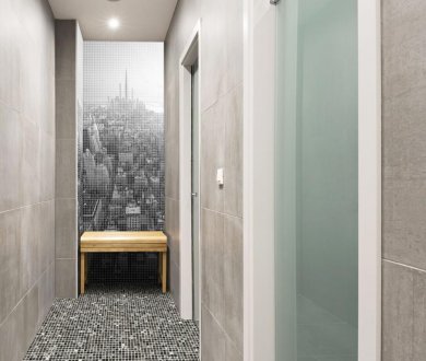 Плитка Onix Mosaico коллекция Nieve Antislip