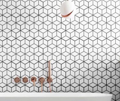 Плитка Realonda коллекция Rhombus Black Snow
