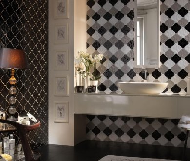 Плитка Tonalite коллекция Arabesque Satin