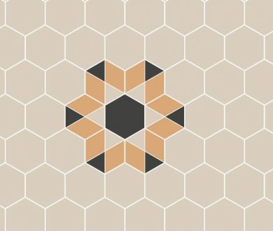 Плитка TopCer коллекция Hexagon Inserts
