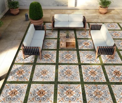 Плитка Tuscania Ceramiche коллекция Fruhling Dekore