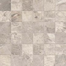 ABK Fossil Mos Quadr Light Grey 30x30