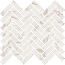 ABK Sensi Classic Mosaic Chevron Calacatta Select Sable 30x30